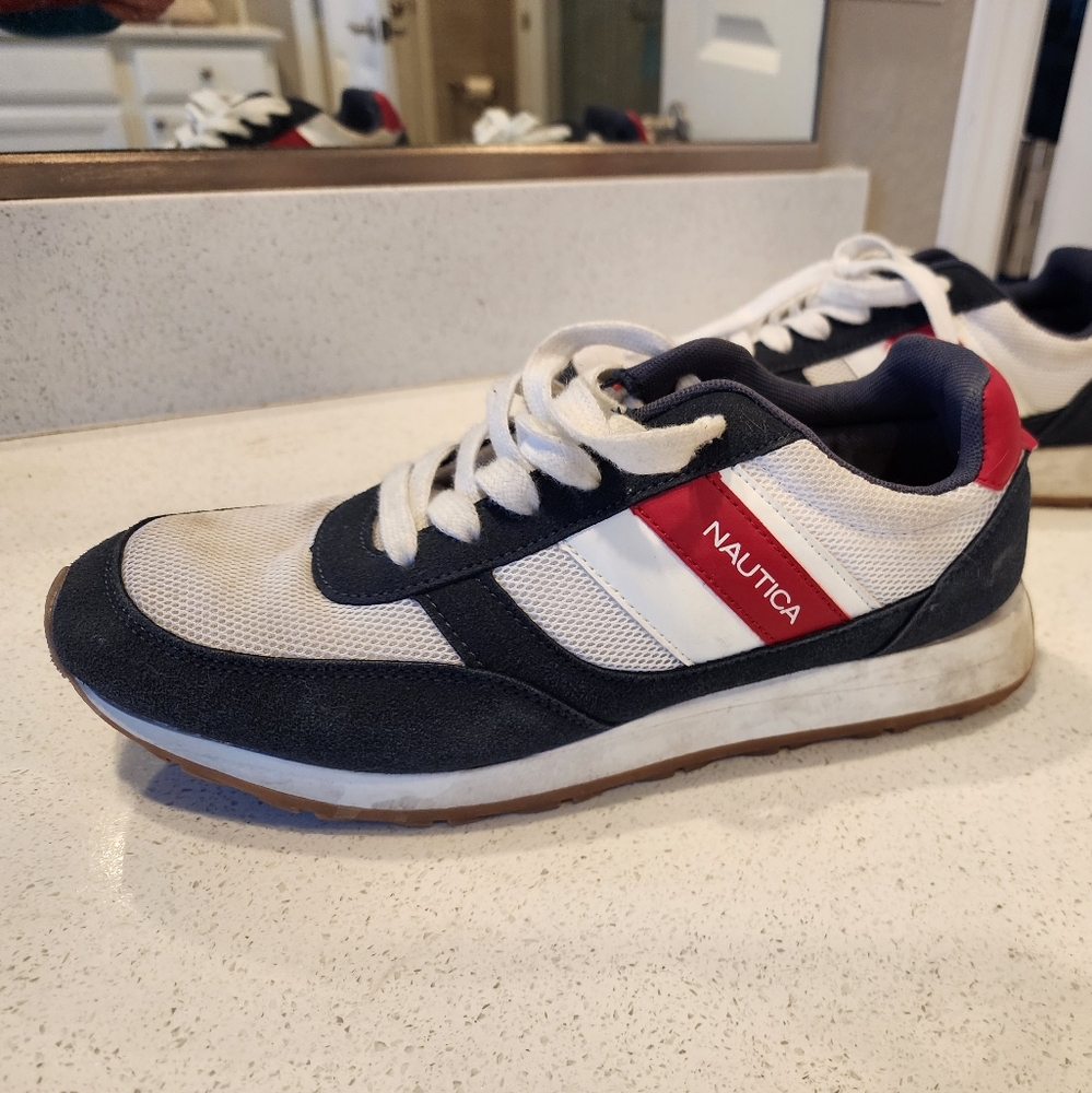 Nautica Men's Casual Lace-Up Fashion Sneakers Oxford Comfortable Walking Shoe